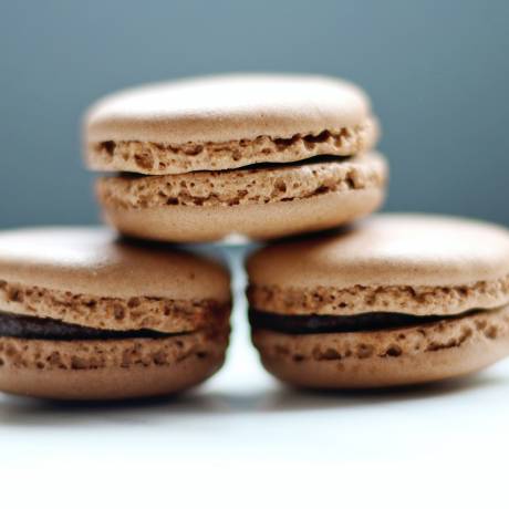 Macarons aux chocolats